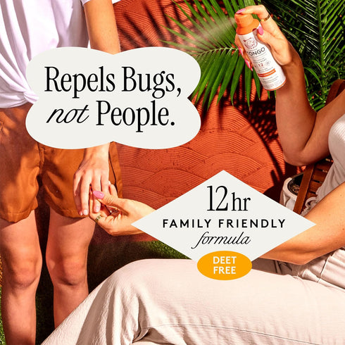 DEET-Free Insect Repellent: 12 Hour Protection with Picaridin, Citrus + Sandalwood, DEET Alternative for Outdoor Use