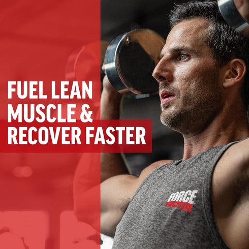 Force Factor BCAA Amino Acids Supplement 2:1:1, Cherry Limeade, 30 Servings, No Artificial Colors