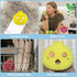 Functional Sponge Scrubber Set - Daddy Mommy Daily Scrub Sponge, 2 Animal Patterns, Scratch Free, 2ct