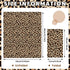 Zonon Brown,100 Leopard Print Guest Napkins Animal Disposable Guest Hand Towels Bathroom Cocktail Dinner Decorative