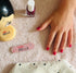 MISS NELLA WINTER GLITTER Nail Polish Set - Easy Peel Off, Water Based Formula, 3 Colors of Nail Glitter