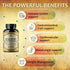 Berberine Capsules with Ceylon Cinnamon & Turmeric, Non GMO Dietary Supplement for Immune Support, 1000mg