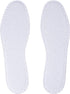 Happystep Cotton Terry Cloth Insoles, Barefoot Shoe Inserts, 2 Pairs of White (Women Size 10)