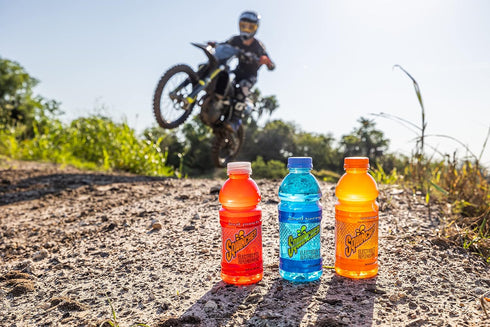 Sqwincher 20 oz 24) Activity Drink Bottles | Orange Flavored | Low Calorie | Low Sodium | Ready-To-Drink| Electrolyte