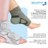 Brownmed Nice Stretch Total Solution Plantar Fasciitis Relief Kit - Includes Night Splint & Sock - Small/Medium
