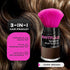 Root Touch Up Hair Powder - Temporary Hair Color for Gray Coverage, Dry Shampoo (08 Dark Brown, 0.31 oz)