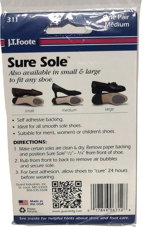 Sure Foot Women's Adult Sure Soles Foot Care Products Shoe Accessories One Size / One Color