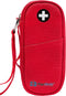 PracMedic Bags Epipen Carry Case, Insulated for Epi Pens, Inhaler, Allergy Medication, Durable Emergency Pouch (Red)