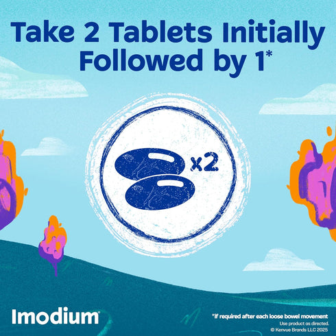 Imodium A-D Diarrhea Relief Softgels with Loperamide HCl, 24 ct, HSA/FSA Eligible