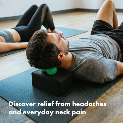 rodo 2-in-1 Roller (Medium) - Ideal for Trigger Point Therapy, Yoga, Myofascial Release, Pain Relief