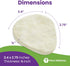 MARS WELLNESS Metatarsal Felt Foot Pad, 1/8" Thick - USA Made, 6 Pairs (12 Pieces)