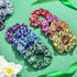 WILLBOND 20 Pieces Soccer Hair Scrunchies, Soft Silk Satin Sport Hair Ties for Girls, Women, Player Team (Mixed Colors)