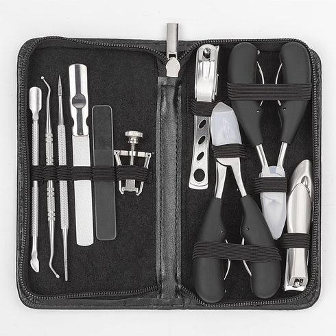 TIP2TOES 10 Pcs Ingrown Toenail Clippers for Seniors, Heavy Duty Stainless Steel Toe Nail Cutter