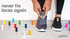 No Tie Magnetic Lacing System for Lasting Comfort