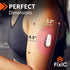 FixiC Adhesive Patches for G6, 25 Pack Premium Waterproof Pre-Cut Back Paper Adhesive Patch for Long Fixation! (Pink)