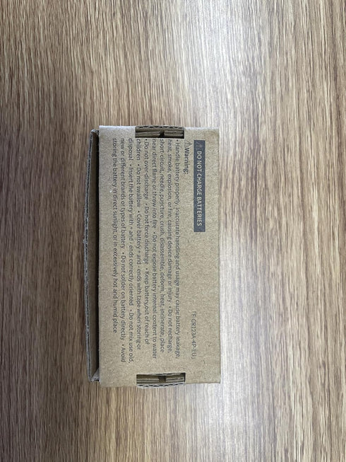 EEMB CR123A 3V Lithium Batteries 4 Pack 1700mAh with High Capacity for Flashlight, Toys, Alarm System