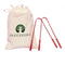 Copper Tongue Cleaners with Comfort Grip - Premium Grade Pure Copper - 2 Tongue Scrapers with 1 Travel & Storage Bag