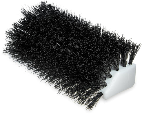 SPARTA Hi-Lo Floor Scrub Brush, 10" - Black