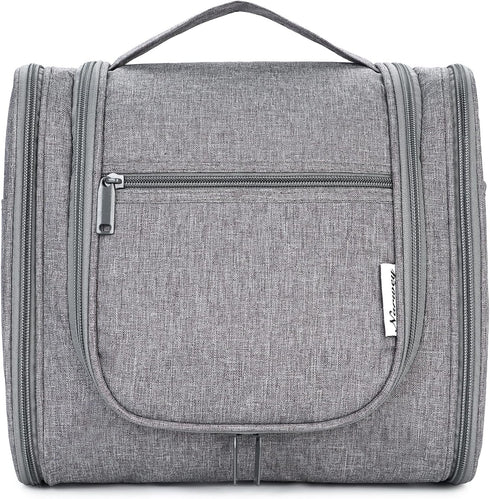 Narwey Hanging Toiletry Bag for Women, Travel Makeup Organizer for Men, Toiletries Bag for Cosmetics Essentials (Large,