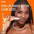 Ruby Kisses Broadway Vita-Lip Clear Lip Gloss, Mango Butter 3 Pack, Ultra-Hydrating Formula with High-Shine Finish