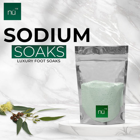 Sodium Soaks - nu119 Luxury Foot Soaks - Eucalyptus