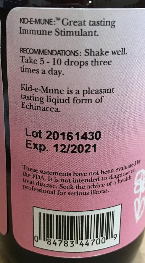 Kid-e-Mune Herbal Supplement, Dr. Christopher's Formulas, 2 Fluid Ounce