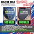 Trainer Armour Big Toe Hole Preventer, self-Adhesive Patches with a Clever applicator - Shoe Toe Hole Area Repair Patch