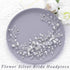 Unicra Bride Flower Wedding Hair Vine, Crystal Bridal Piece, Rhinestone Leaf Jewelry Headpiece for Women