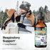BIO KRAUTER Lobelia Tincture - Vegan Alcohol & Sugar Free Respiratory Support Supplement - 4 Fl.Oz.