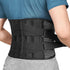 FREETOO Back Braces for Lower Back Pain Relief with 6 Stays, Breathable Support Belt for Men/Women (M)