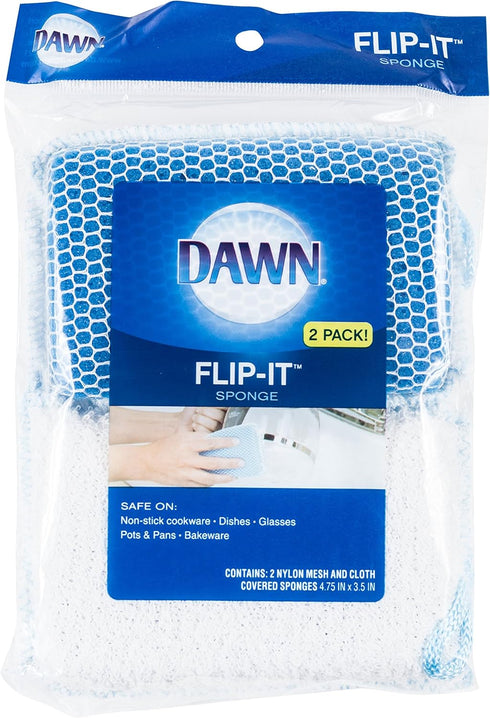 Dawn 438111 Flip It Sponge, Pack of 2 by Dawn