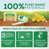 8 Gallon Compostable Kitchen Food Waste Bags, 30 Count Leak-proof Bags for Tall Kitchen Bin, BPI Certified