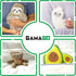 GAMAGO Sloth Heating Pad & Pillow, Microwavable Heat Pack for Cramps, Aches & Anxiety Relief