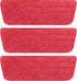 3 Pack Microfiber Reusable Mop Pads for Bona Mop: Wet/Dry Floor Cleaning Refill Mop Pads, Machine Washable