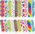 Sumind 100 Pack Nail Files - Double Sided Emery Boards Manicure Tools (2.36 x 0.59 x 0.16 Inch)