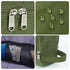 Toiletry Bag for Men, Hanging Dopp Kit Water Resistant Shaving Bag, Small Toiletry Bag for Traveling (Pure Green)