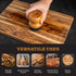 CLARK'S Food Grade Mineral Oil & Wax Applicator for Wood Cutting Boards, Butcher Blocks, USA Maple