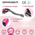 Microneedle Skin Roller - 540 Micro Needle Skin Care System - Titanium for Silky Smooth Skin - FREE E-Book