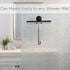 Bath Bliss Chrome Extendable Suction Hook Squeegee