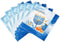 Izzy 'n' Dizzy Hanukkah Napkins, Hanukkah Paper Goods, Blue and White Chanukah Themed Party Supplies (Pack of 20)