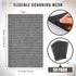 50 Pcs Flexible Scrubbing Screen, 5.5" x 4" Abrasive Grit Pad for Household Cleaning, Removes Carbon Rust Scale