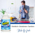 OdoBan Ready-to-Use Disinfectant and Odor Eliminator, Set of 3 - 2 Spray Bottles (32 Ounces Each) and 1 Gallon