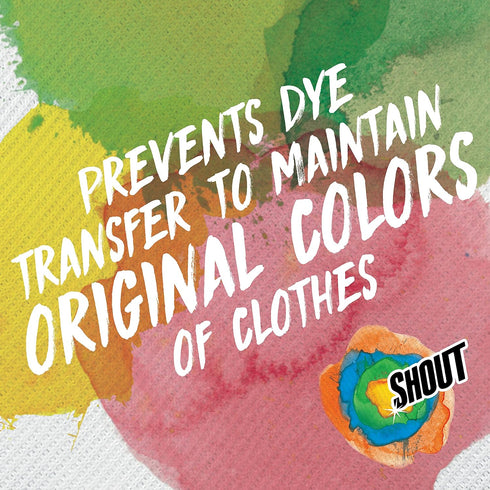 Shout Color Catcher Sheets for Laundry, 72 Count - Pack of 4, Prevent Color Runs and Maintain Clothing Color