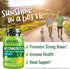 NATURELO Vitamin D 2500 IU, Plant Based Natural D3 Supplement for Immune System, 120 Capsules