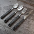Rehabilitation Advantage Utensil Set with Lightweight Plastic Handles for Easy Use