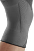 Unisex Grey Mid Support Knee Compression Sleeve, Size M