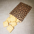CuteBox Leopard/Cheetah Flat Paper Gift Bags, 100 pcs (5" x 7") for Merchandise, Crafts, and Party Favors