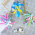 CT CRAFT LLC Metallic Curly Bow Self-Adhesive - Ribbon Width 10mm x 8 Strands x 12 PCS- Multi-Color for Gift wrapping Holiday Christmas Birthday Party