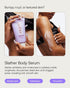 Topicals Slather Exfoliating Body Serum - With Retinol, Squalane, Urea and AHAs for Bumpy, Rough or Textured Skin - AHA Exfoliating Serum for Body (5 Fl Oz)
