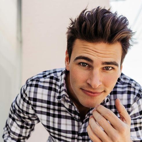 Styling Clay For Men, Molding Hair Wax Paste Quiff, Strong Hold Matte Finish Without The Shine